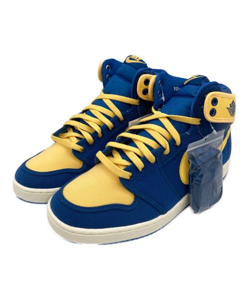 NIKE（ナイキ）NIKE (ナイキ) AIR JORDAN1 KO ハイカットスニーカー ブルー×アイボリー サイズ:28.5 未使用品の古着・服飾アイテム