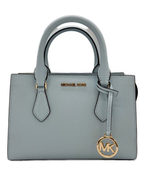 MICHAEL KORS（マイケルコース）MICHAEL KORS (マイケルコース) 2WAYショルダーバッグ ブルーの古着・服飾アイテム