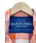 BLACK LABEL CRESTBRIDGE (ブラックレーベル クレストブリッジ) シャツ オレンジ×ネイビー サイズ:M：3980円