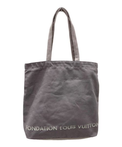 FONDATION LOUIS VUITTON（フォンダシオンルイヴィトン）FONDATION LOUIS VUITTON (フォンダシオン ルイ・ヴィトン) トートバッグ グレーの古着・服飾アイテム