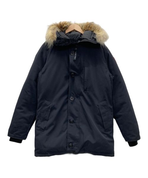 CANADA GOOSE（カナダグース）CANADA GOOSE (カナダグース) ダウンジャケット ネイビー サイズ:Lの古着・服飾アイテム