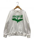 Mardi Mercrediマルディメクルディ）の古着「スウェット」｜ホワイト×グリーン