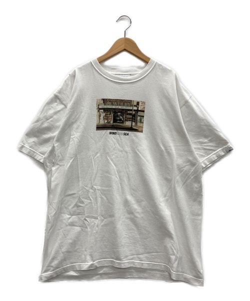 WIND AND SEA（ウィンド アンド シー）WIND AND SEA (ウィンダンシー) Tシャツ ホワイト サイズ:XLの古着・服飾アイテム