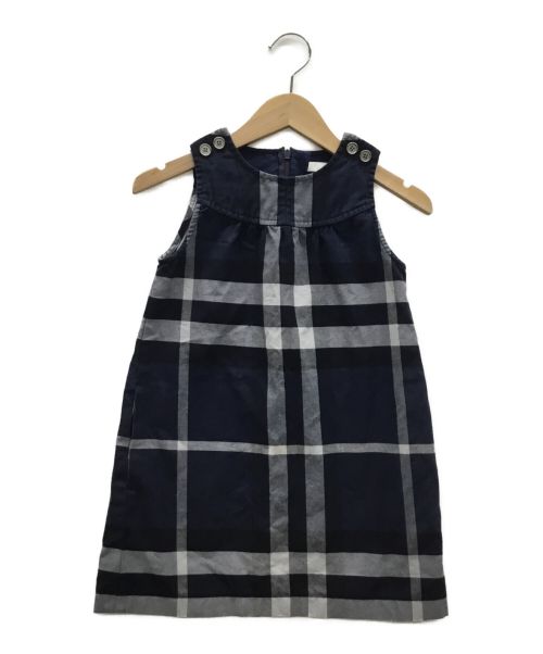 BURBERRY CHILDREN（バーバリー チルドレン）BURBERRY CHILDREN (バーバリー チルドレン) ノースリーブワンピース ネイビー サイズ:6Yの古着・服飾アイテム