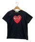 PLAY COMME des GARCONS（プレイ コムデギャルソン）の古着「Tシャツ」｜ブラック