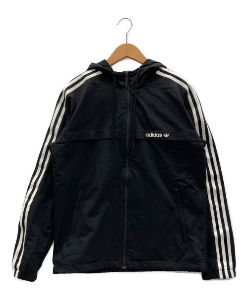 adidas Originals（アディダスオリジナル）adidas Originals (アディダスオリジナル) ウインドブレーカー ブラック サイズ:Lの古着・服飾アイテム