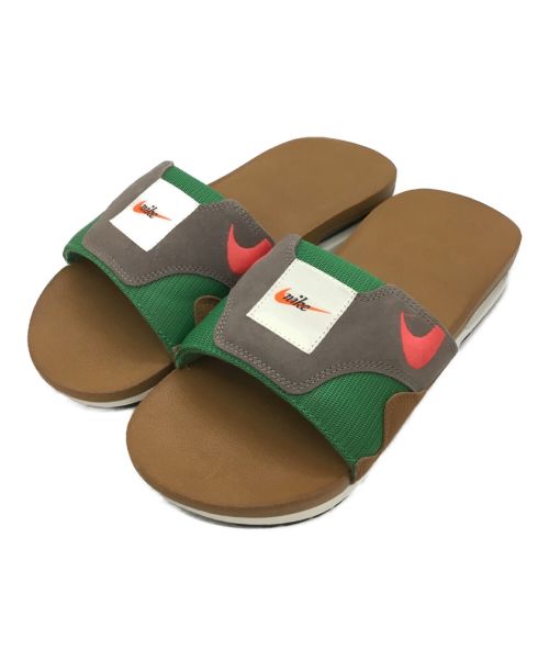 NIKE（ナイキ）NIKE (ナイキ) SLIDE ALE　サンダル グリーン×ブラック サイズ:28の古着・服飾アイテム