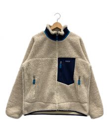 Patagonia（パタゴニア）の古着「フリースジャケット」｜アイボリー