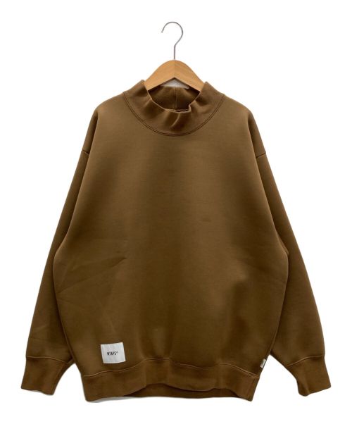 WTAPS（ダブルタップス）WTAPS (ダブルタップス) スウェット ブラウン サイズ:XLの古着・服飾アイテム