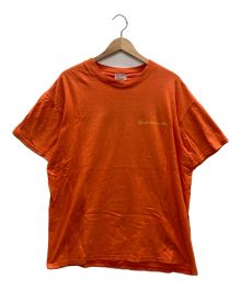 Hanes×SAURUS（ヘインズ×ザウルス）の古着「Tシャツ」｜オレンジ