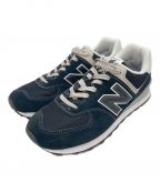 NEW BALANCEニューバランス）の古着「ML574EGK」｜ブラック×ホワイト