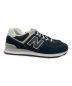 中古・古着 NEW BALANCE (ニューバランス) ML574EGK ブラック×ホワイト サイズ:26.5：5000円