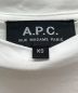 A.P.C. (アーペーセー) ロングスリーブカットソー ホワイト サイズ:XS：2980円