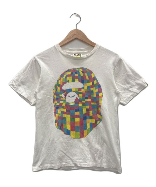 BAPE BY A BATHING APE（ベイプバイアベイシングエイプ）BAPE BY A BATHING APE (ベイプバイアベイシングエイプ) プリントTシャツ ホワイト サイズ:Sの古着・服飾アイテム