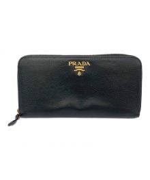 PRADA（プラダ）の古着「長財布」｜ブラック