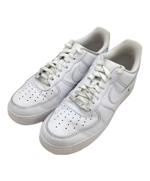 NIKE（ナイキ）NIKE (ナイキ) AIRFORCE 1 '07（エア フォース 1 '07） ホワイト サイズ:27の古着・服飾アイテム