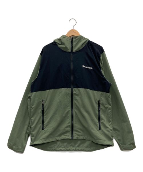 Columbia（コロンビア）Columbia (コロンビア) ヴィッザボナ パス II ジャケット カーキ×ブラック サイズ:Lの古着・服飾アイテム