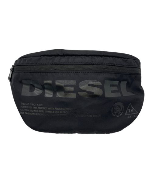 DIESEL（ディーゼル）DIESEL (ディーゼル) ウエストバッグ ブラックの古着・服飾アイテム