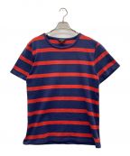 A.P.C.アーペーセー）の古着「ボーダーTシャツ」｜ネイビー×オレンジ