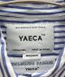 YAECA (ヤエカ) 半袖シャツワンピース ブルー サイズ:M：2980円