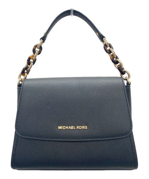 MICHAEL KORS（マイケルコース）MICHAEL KORS (マイケルコース) ショルダーバッグ ブラックの古着・服飾アイテム