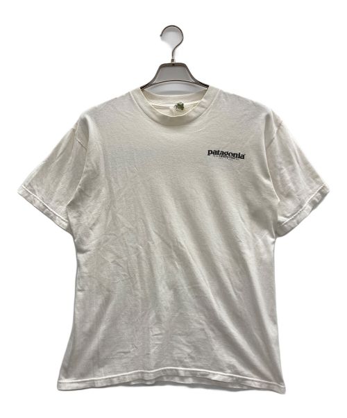 Patagonia（パタゴニア）Patagonia (パタゴニア) Tシャツ ホワイト サイズ:Mの古着・服飾アイテム