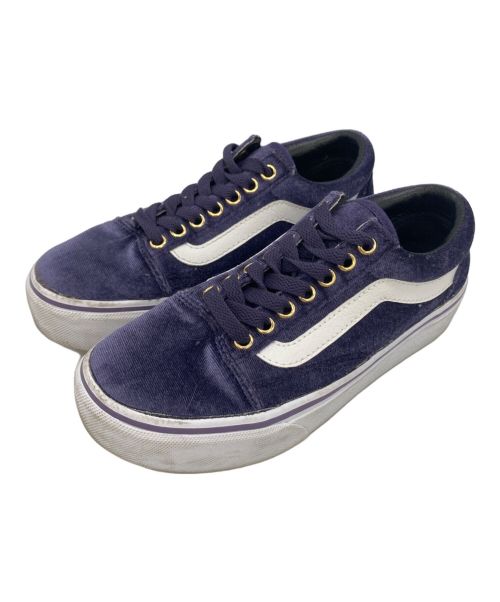 VANS（バンズ）VANS (バンズ) V36PLAT パープル サイズ:22.5の古着・服飾アイテム