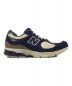 中古・古着 NEW BALANCE (ニューバランス) 2002R ネイビー×ベージュ サイズ:27：9000円