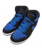 NIKEナイキ）の古着「AIR JORDAN 1 RETRO HIGH OG BLACK/ROYAL BLUE-WHITE (エア ジョーダン 1 レトロ ハイ オリジナル 