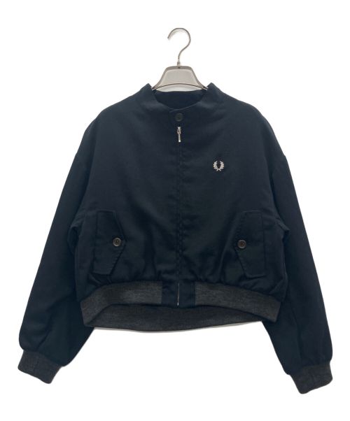 FRED PERRY（フレッドペリー）FRED PERRY (フレッドペリー) ハリトンジャケット ブラック サイズ:USA6の古着・服飾アイテム