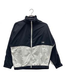 UNDER ARMOUR（アンダー アーマー）の古着「ウインドブレーカー」｜ブラック×ホワイト