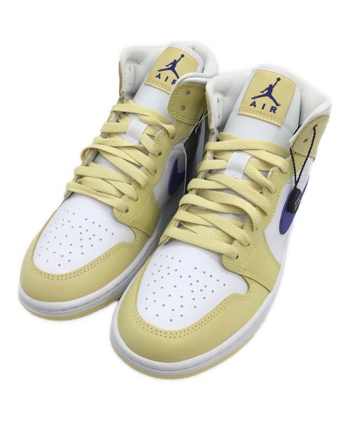 NIKE（ナイキ）NIKE (ナイキ) Air Jordan 1 Mid (エアジョーダン1 ミッド) イエロー サイズ:25 未使用品の古着・服飾アイテム