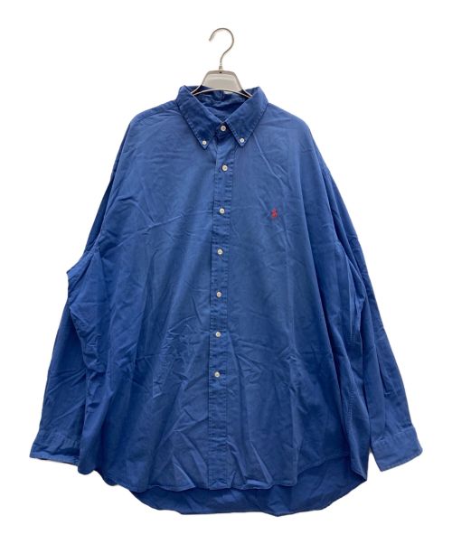 POLO RALPH LAUREN（ポロ・ラルフローレン）POLO RALPH LAUREN (ポロ・ラルフローレン) ボタンダウンシャツ ブルー サイズ:XXLの古着・服飾アイテム