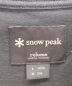 Snow peak (スノーピーク) Tシャツ ブラック サイズ:L：3980円