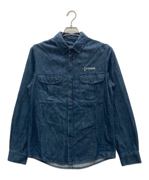 A.P.C.（アーペーセー）A.P.C. (アーペーセー) デニムシャツ インディゴ サイズ:Sの古着・服飾アイテム