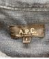 A.P.C. (アーペーセー) デニムシャツ インディゴ サイズ:S：2980円