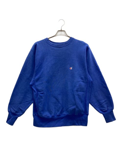 Champion REVERSE WEAVE（チャンピオンリバースウィーブ）Champion REVERSE WEAVE (チャンピオンリバースウィーブ) スウェット ブルー サイズ:Lの古着・服飾アイテム