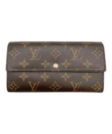 LOUIS VUITTON（ルイ ヴィトン）の古着「長財布」｜ブラウン