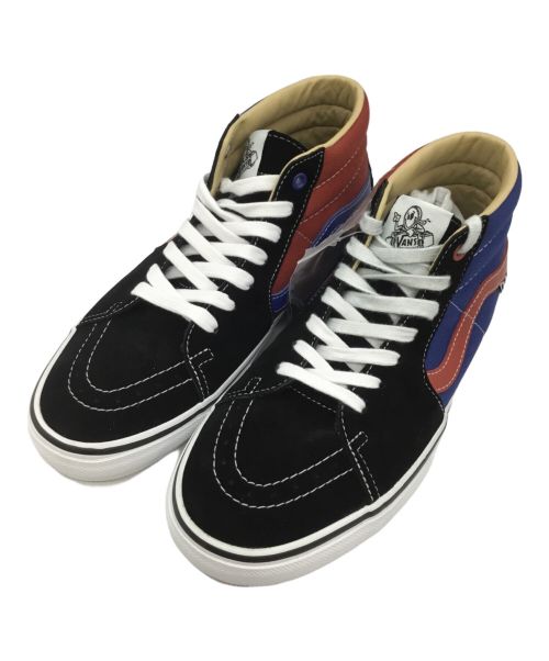 VANS（バンズ）VANS (バンズ) Skate Grosso Mid (スケート グロッソ ミッド) ブルー×レッド サイズ:27.5の古着・服飾アイテム