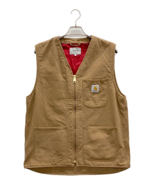 CarHartt（カーハート）CarHartt (カーハート) ベスト ブラウン サイズ:Lの古着・服飾アイテム