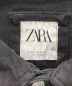 ZARA (ザラ) デニムジャケット ブラック サイズ:XL：2980円