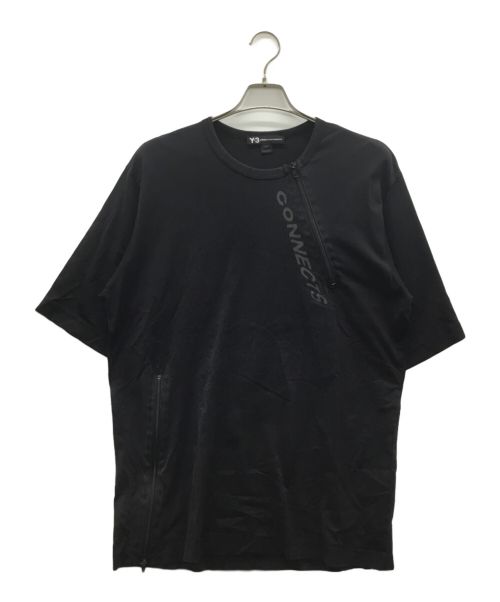 Y-3（ワイスリー）Y-3 (ワイスリー) adidas (アディダス) Tシャツ ブラック サイズ:Mの古着・服飾アイテム