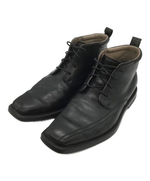 CLARKS（クラークス）CLARKS (クラークス) チャッカーブーツ ブラック サイズ:40の古着・服飾アイテム