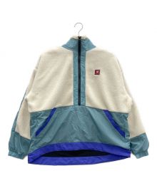 ELAIZA×le coq sportif（エライザ×ルコックスポルティフ）の古着「ドッキングボアフリース アノラック」｜ホワイト