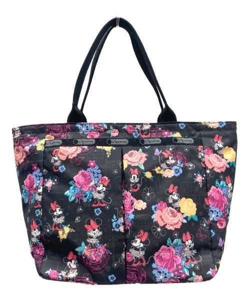 LeSportsac（レスポートサック）LeSportsac (レスポートサック) DISNEY (ディズニー) ハンドバッグ ブラックの古着・服飾アイテム