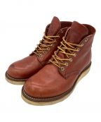 RED WINGレッドウィング）の古着「6inch CLASSIC PLAIN TOE」｜ブラウン