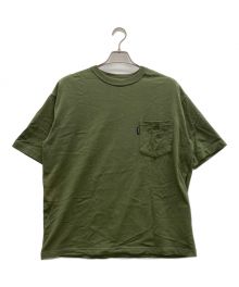 Snow peak（スノーピーク）の古着「Tシャツ」｜オリーブ