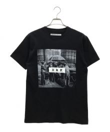 GOD SELECTION XXX（ゴッドセレクショントリプルエックス）の古着「プリントTシャツ」｜ブラック