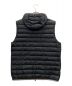 MONCLER (モンクレール) フーデッドダウンベスト ブラック サイズ:4：40000円