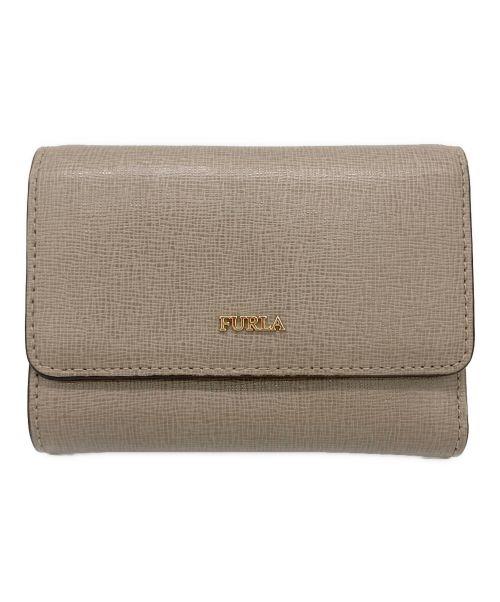 FURLA（フルラ）FURLA (フルラ) 3つ折り財布 ベージュの古着・服飾アイテム